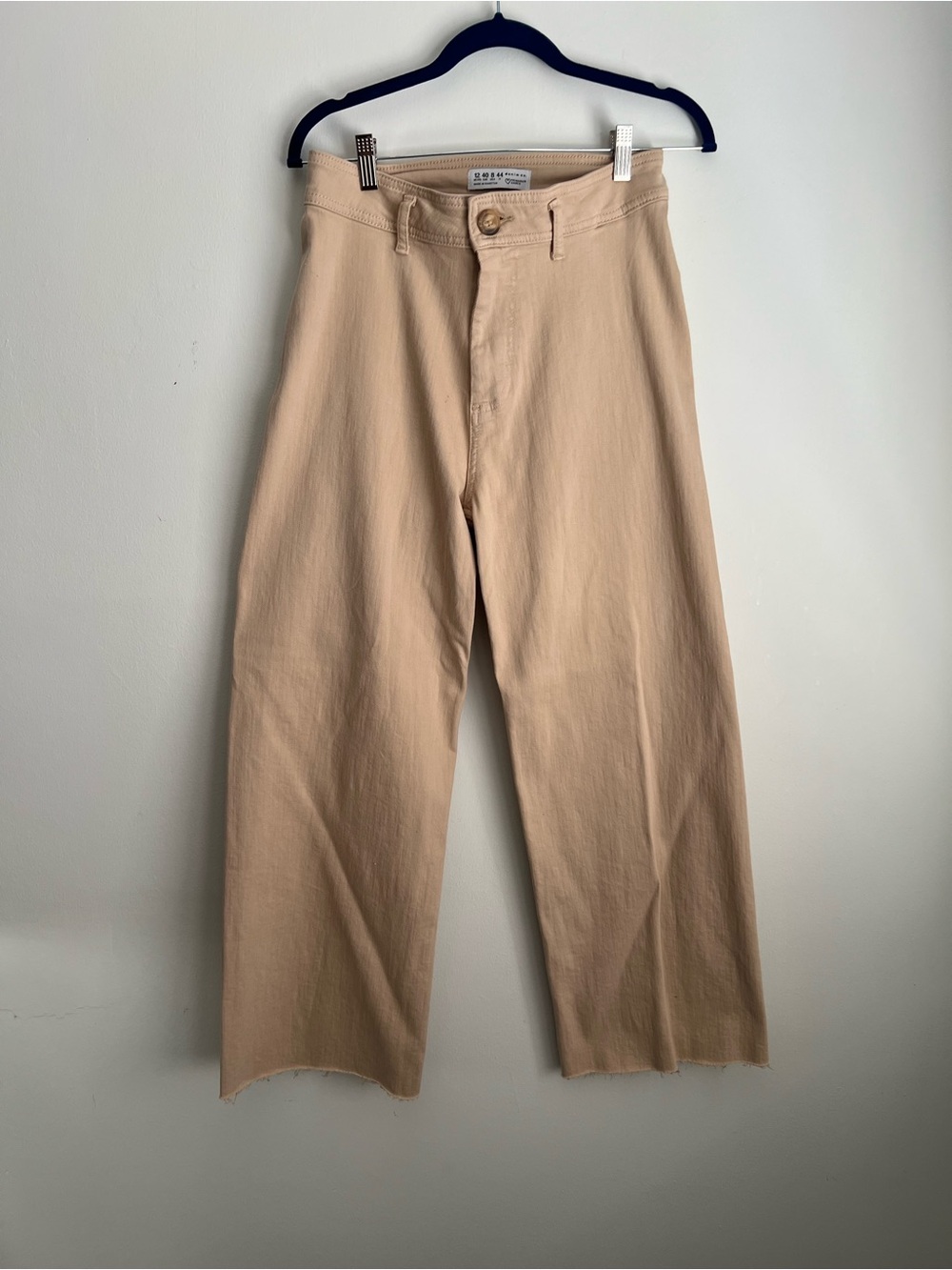 Primark Beige Wide Leg Khaki Pants